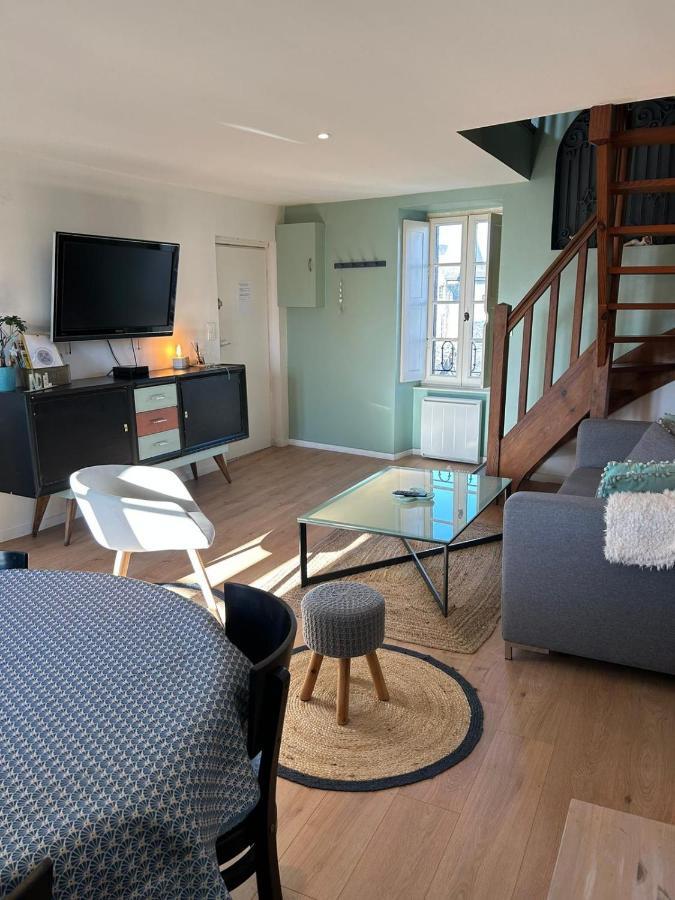 Charmant appartement 4 pers au centre des remparts Guérande Extérieur photo